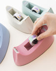 1" Core Heavy Duty Desktop Tape Dispenser w/ Tape Refill