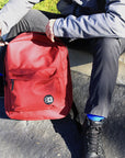 Basic 16" Lime Green Backpack