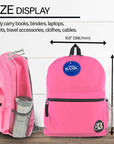 Basic 16" Fuchsia Backpack