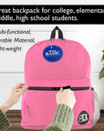 Basic 16" Fuchsia Backpack