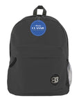Classic 17" Black Backpack