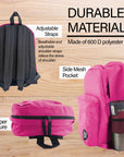 Classic 17" Fuchsia Backpack