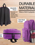 Classic 17" Purple Backpack