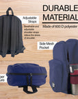 Classic 17" Backpack Navy Blue