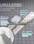 Replacement Utility Knife Blade w/ Tube (8/Tube)