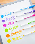 Fine Tip Bright Color Dry-Erase Marker (6/Pack)