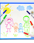 Fine Tip Bright Color Dry-Erase Marker (6/Pack)