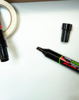 Chisel Tip Jumbo 8mm Permanent Marker (2/Pack)