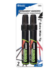 Chisel Tip Jumbo 8mm Permanent Marker (2/Pack)