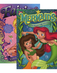 JUMBO FAIRIES / MERMAIDS Coloring & Activity Book