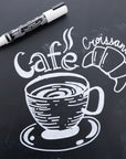 White Liquid Chalk Markers