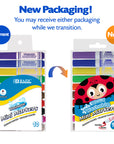 Washable Markers Broad Line Mini 10 Color
