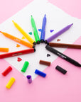 Washable Markers Broad Line Jumbo Triangle 8 Color