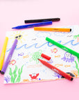 Washable Markers Broad Line Jumbo Triangle 8 Color