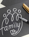Silver & Gold Metallic Markers (2/Pack)