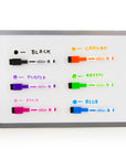 Magnetic Bright Color Dry-Erase Markers (6/Pack)