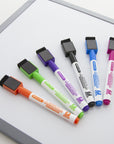Magnetic Bright Color Dry-Erase Markers (6/Pack)