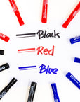 Chisel Tip Desk Style Black Color Permanent Marker (12/Pack)