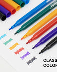 Fine Line 12 Classic Colors Washable Markers