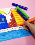 Washable Scented Markers 6 Color
