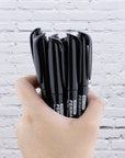 Fine Tip Black Permanent Markers w/ Pocket Clip (8/Pack)