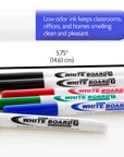 Assorted Colors Fine Tip Dry-Erase Markers (12/Box)
