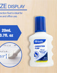 BAZIC 0.7 FL OZ (20 mL) Correction Fluid Foam Brush (2/Pk)