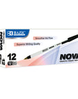 Nova (12/Box) Black Color Stick Pen