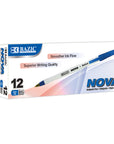Nova (12/Box) Blue Color Stick Pen