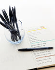 Arrow Black Stick Pen (10/Pack)
