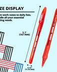 Jetz 1.4 mm Tip Asst. Color FUSE Tech Ink Pen w/ Cushion Grip (8/Pack)