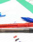 Jetz 1.4 mm Tip Asst. Color FUSE Tech Ink Pen w/ Cushion Grip (8/Pack)
