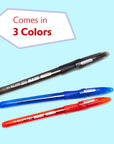 Jetz 1.4 mm Tip Asst. Color FUSE Tech Ink Pen w/ Cushion Grip (8/Pack)