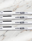 Fiero Black Fiber Tip Fineliner Pen (4/Pack)