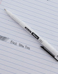 Fiero Black Fiber Tip Fineliner Pen (4/Pack)