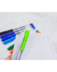 G-Flex Assorted Color Oil-Gel Ink Pen w/ Cushion Grip (4/Pack)