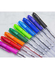 G-Flex Assorted Color Oil-Gel Ink Pen w/ Cushion Grip (4/Pack)