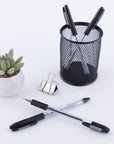 G-Flex Black FUSE Tech Ink Pen w/ Cushion Grip (4/Pack)