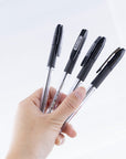 G-Flex Black FUSE Tech Ink Pen w/ Cushion Grip (4/Pack)