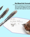 GeLuxe Black Gel Roller Pen (6/Pack)