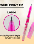 GeLuxe 6 Fluorescent Color Gel Roller Pen