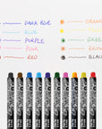 Skylar 0.4 mm 10 Color Fineliner Pen