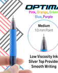 Optima 5 Color FUSE Tech Ink Retractable Pen