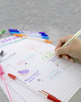 10 Pure Neon Color Stick Pen