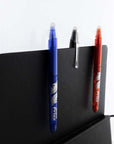 Frizz Assorted Color Erasable Gel Pen with Grip (3/Pack)