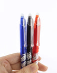 Frizz Assorted Color Erasable Gel Pen with Grip (3/Pack)
