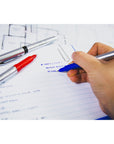 York Black Rollerball Pen w/ Grip (3/Pack)