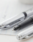 York Black Rollerball Pen w/ Grip (3/Pack)