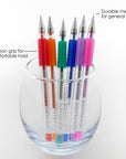 Essence Gel Pen 6 Scented Glitter Color w/ Cushion Grip