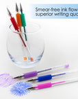 Essence Gel Pen 6 Scented Glitter Color w/ Cushion Grip